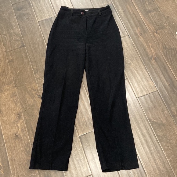 Vintage Pants - Vintage CASCADE Black Trousers size 38